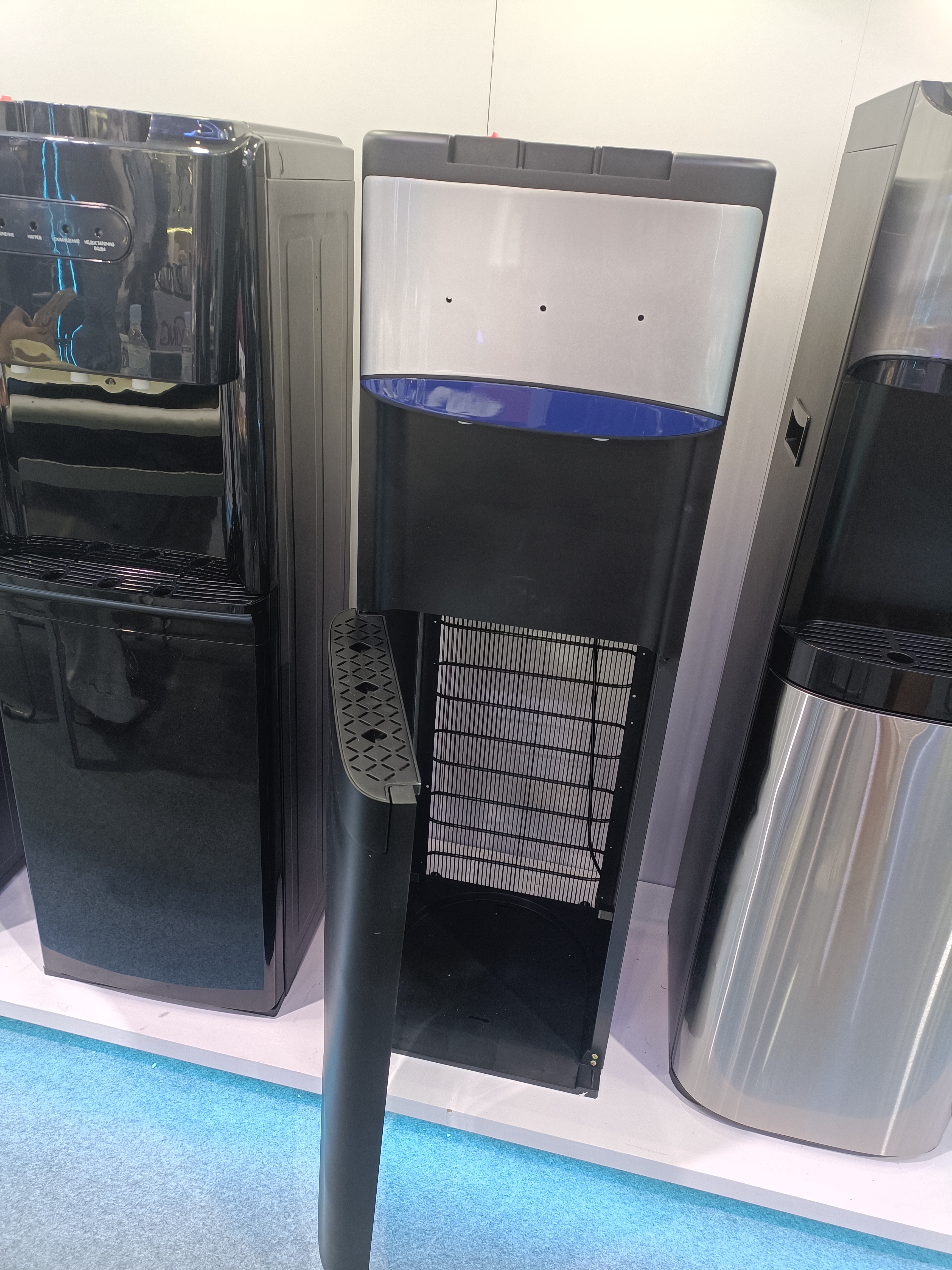 Freestanding Stainless Steel Bottom Luxury Hot and Compressor Cold Normal Bottom Loading Public Water Dispenser